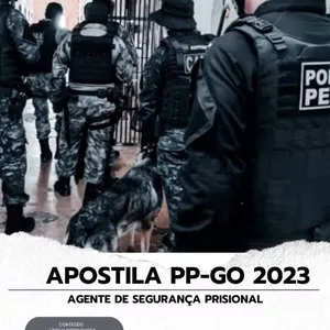 Imagem de capa para o Ebook  ApostilaPolícia Penal de Goiás-2023 