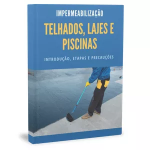 Imagem de capa para o Ebook Como fazer impermeabilização de telhados, lajes e piscinas E-Book