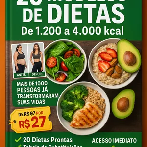 Imagem de capa para o Ebook Dietas calculadas 