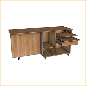 Imagen de portada para Ebook K120 - Plano de mueble para maquina de coser