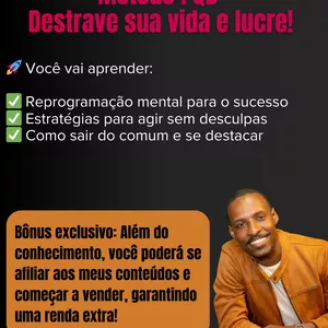 Imagem do curso Método pqd - Destrave sua vida e Lucre 