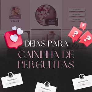 Imagem de capa para o Ebook 40 Ideias para Caixinha de Perguntas nos Stories