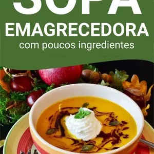 Imagem de capa para o Ebook Sopa Emagrecedora