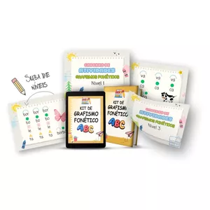 Imagem de capa para o Curso online Kit Atividades de Grafismo Fonético