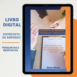 Imagem de capa para o Ebook ENTREVISTA DE EMPREGO: PERGUNTAS E RESPOSTAS 