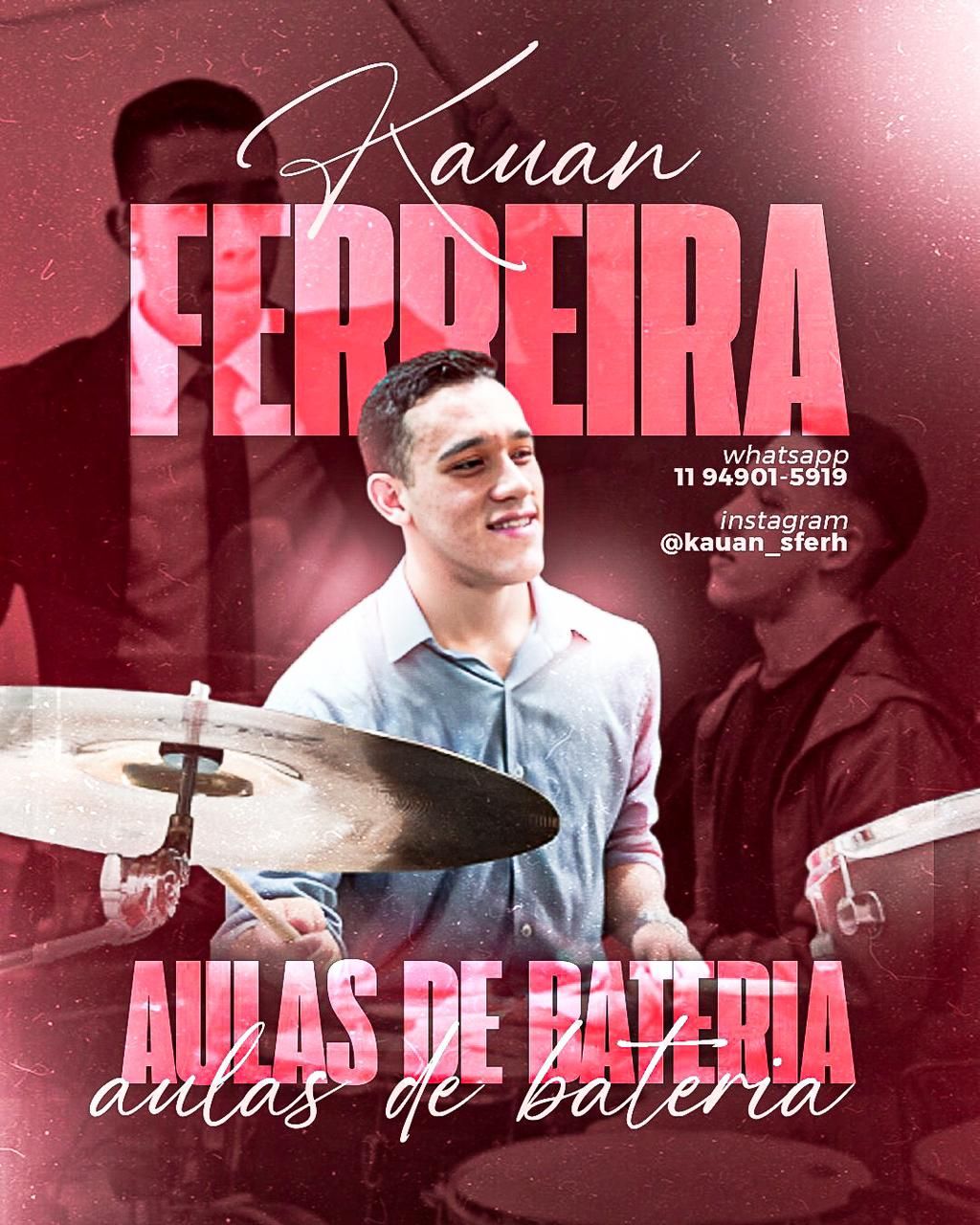 Aulas Drum: Método Feijão com Arroz 