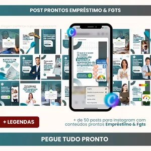 Imagem do curso PACK PARA EMPRÉSTIMO E FGTS