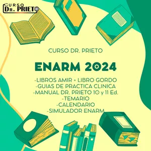 Imagen de portada para Curso online CURSO ENARM 2024
