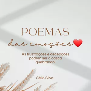 Imagem de capa para o Ebook Poemas das emoções!❤