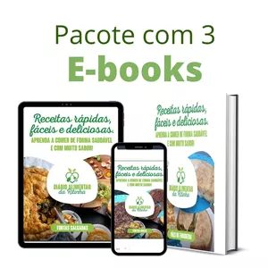 Imagem do curso Receitas Rápidas Fáceis e Deliciosas - Aprenda a comer de forma saudável e com muito sabor