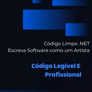 Imagem de capa para o Ebook Código Limpo .NET  Escreva Software como um Artista