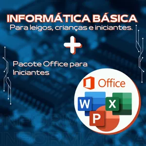Imagem de capa para o Curso online Aprenda Informática de Forma Simples: Curso para Leigos e Crianças
