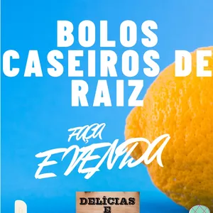 Imagem de capa para o Ebook Receitas de Bolos Caseiros de raiz