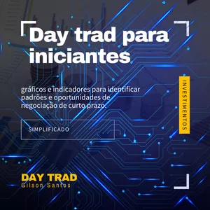 Imagem de capa para o Ebook Day trade para iniciantes