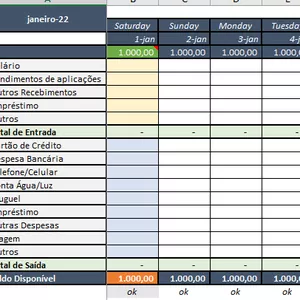 Imagem do curso Finanças Pessoais - Fluxo de Caixa Pessoal 2022
