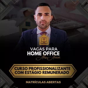 Imagem de capa para o Curso online Vagas para Home Office