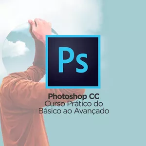 Imagem de capa para o Curso online Photoshop CC - Curso Prático do Básico ao Avançado