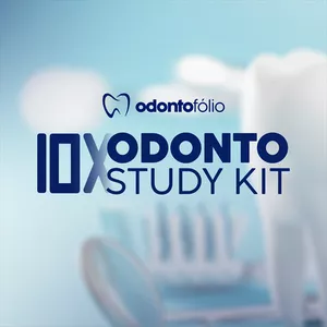 Imagem de capa para o Ebook Odontofólio: 10X Odonto Study Kit