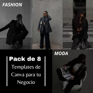 Cover image for Ebook Templates de Canva Moda