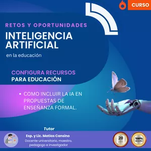 Imagen de portada para Curso online Retos y Oportunidades de la Inteligencia artificial en la educación
