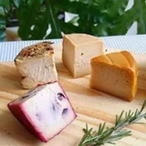 Imagem de capa para o Curso online Laticinios Veganos feito em Casa