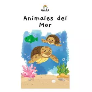 Imagen de portada para Ebook moka ebook Animales del Mar para Colorear 