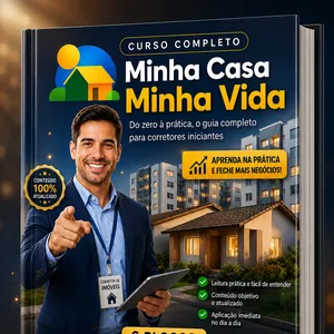Imagem de Minha Casa Minha Vida De Elite - O Mapa do Crédito Imobiliário para Corretores de Alta Performance criado por Erijam Araújo na hotmart