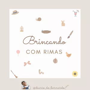 Imagem de capa para o Ebook BRINCANDO COM RIMAS