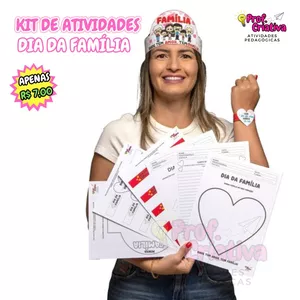 Imagem de capa para o Ebook KIT DE ATIVIDADES - DIA DA FAMÍLIA