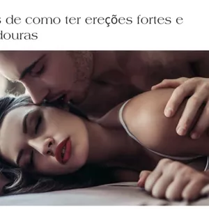 Imagem de capa para o Ebook Dicas de Como Ter Ereções Fortes e Duradouras