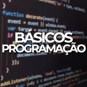 Imagem de capa para o Curso online Básicos da Programação para Iniciantes
