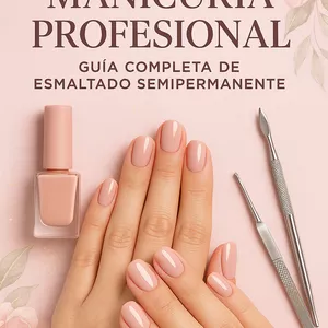 Imagen de portada para Ebook Manicuría Profesional: Guía Completa de Esmaltado Semipermanente