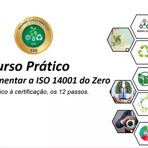 Imagem do curso Curso ISO 14001 na Prática – Do Zero à Implementação Completa