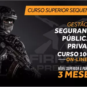 Imagem de capa para o Ebook CURSO SEQUENCIAL- GESTÃO DE SEGURANÇA PÚBLICA E PRIVADA