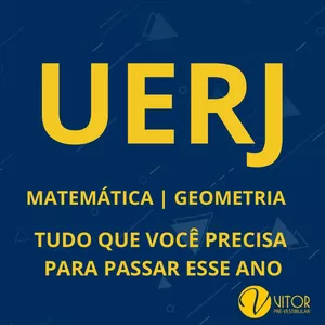 Imagem de capa para o Ebook UERJ DEFINITIVO: 68 questões de geometria para você passar esse ano