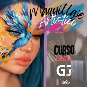 Imagen de portada para Curso online MASTER EN MAQUILLAJE ARTISTICO