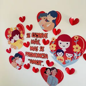 Imagem de capa para o Ebook Mural Dia das Mães 