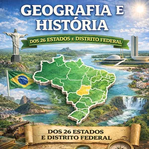 Imagem do curso  Apostila de Geografia e História dos 26 Estados e Distrito Federal