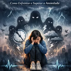 Imagem de capa para o Ebook Guia rapido Sobre Ansiedade