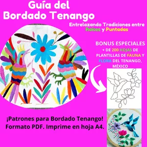 Imagen de portada para Ebook Guía del  Bordado Tenango