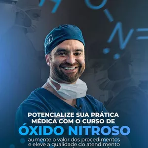 Imagem de capa para o Curso online Sedação Consciente com Óxido  Nitroso