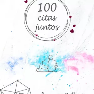 Libro 100 citas Juntos Premium Horizontal Calma GENERICO