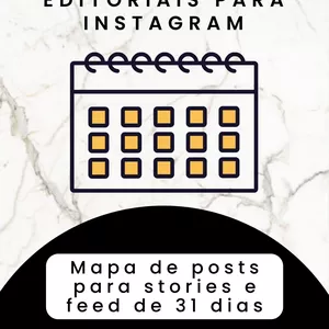 Imagem de capa para o Curso online Calendários editoriais para Instagram