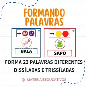 Imagem de capa para o Curso online FORMANDO PALAVRAS