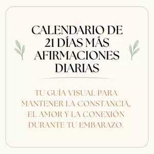 Imagen de portada para Curso online CALENDARIO DE 21 DÍAS + AFIRMACIONES DIARIAS