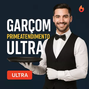 Imagem do curso Garçom PrimeAtendimento Ultra 