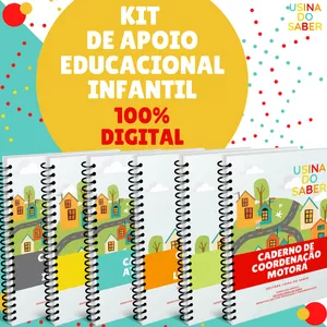 Imagem de capa para o Ebook KIT DE APOIO EDUCACIONAL INFANTIL