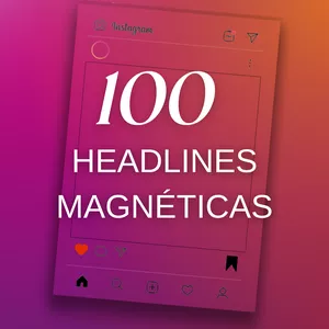 Imagem de capa para o Ebook 100 HEADLINES MAGNÉTICAS