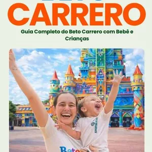 Imagem de capa para o Ebook Guia Completo do Beto Carrero com Bebê e Crianças