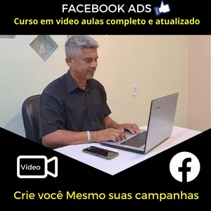 Imagem de capa para o Curso online Curso de Facebook ads